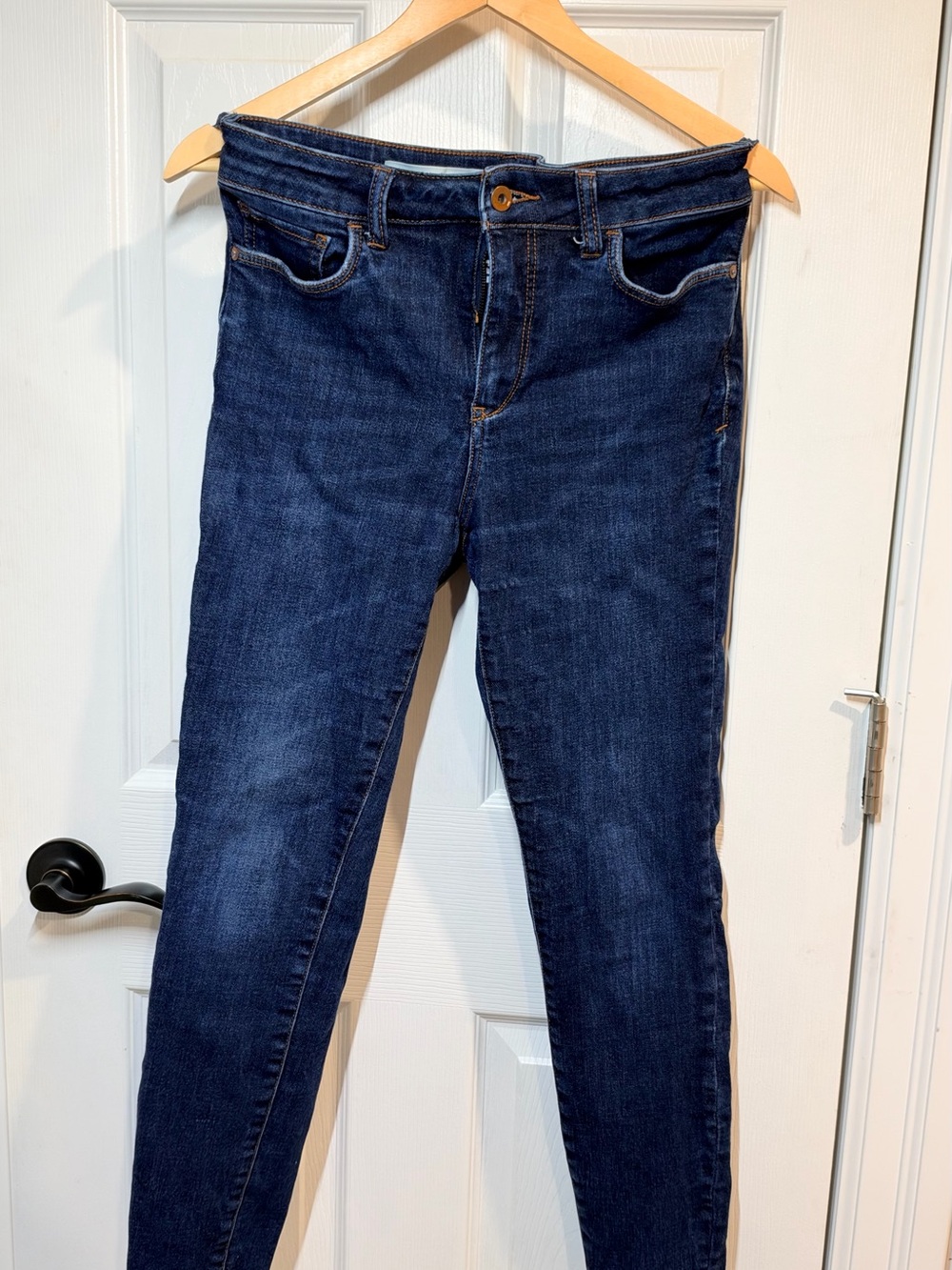 Anthropologie Skinny Jeans in Dark Blue 29